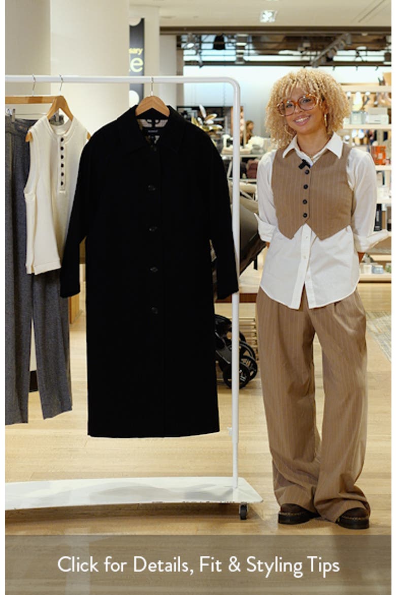 Long Bonded Raincoat video