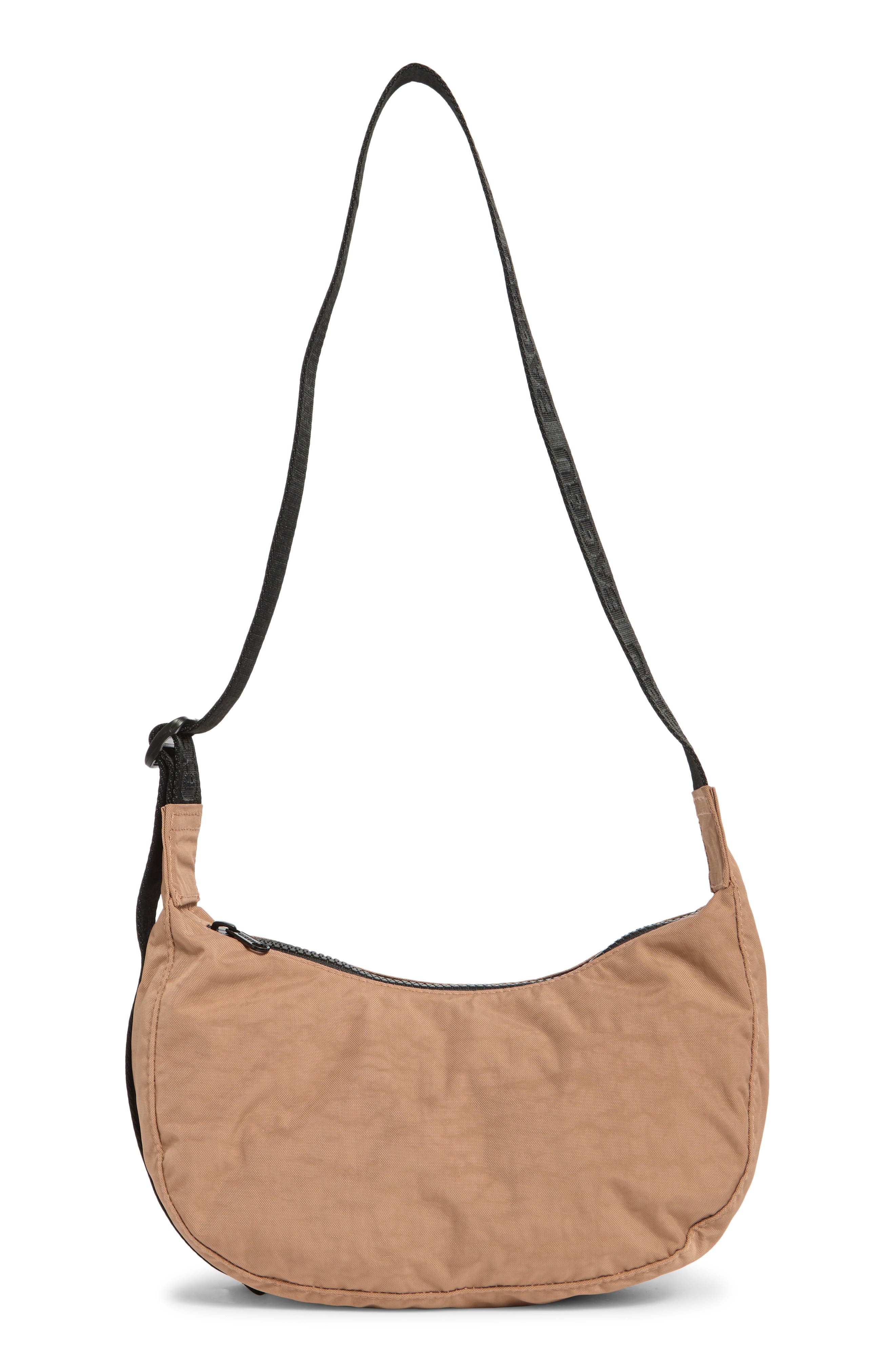 Baggu Small Recycled Nylon Crescent Crossbody Bag, Main, color, 