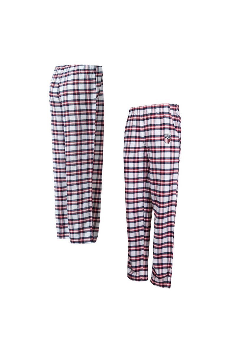 CONCEPTS SPORT Women's Concepts Sport Navy USWNT Sienna Flannel Pants, Main, color, Navy