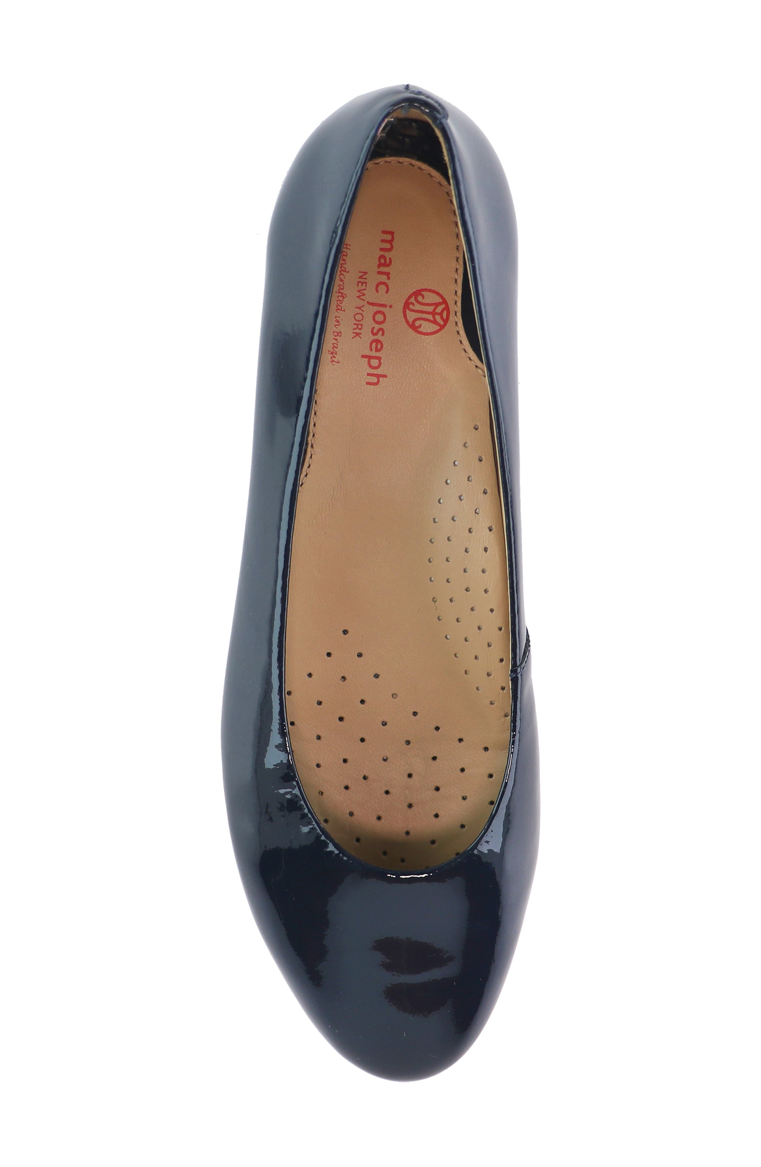 Marc Joseph New York Ferris Flat, Alternate, color, Navy Patent