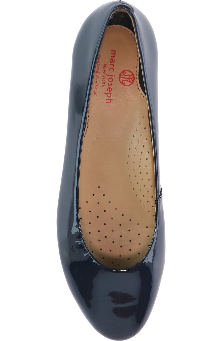 Marc Joseph New York Ferris Flat, Alternate, color, Navy Patent