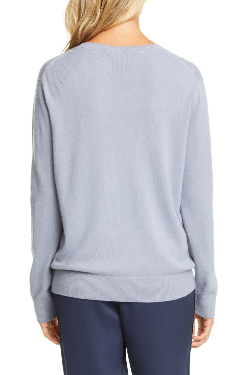 Vince Weekend V-Neck Cashmere Sweater, Alternate, color, 