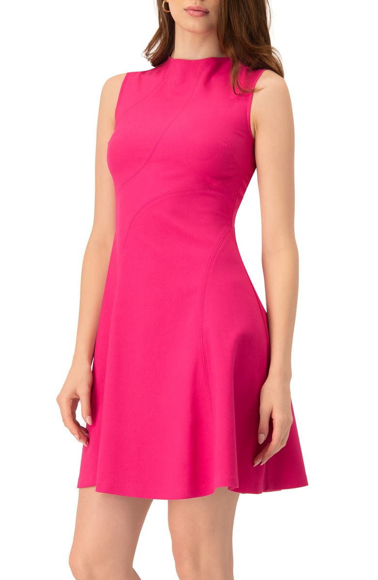 IVONNE Sleeveless Shift Dress, Alternate, color, Pink