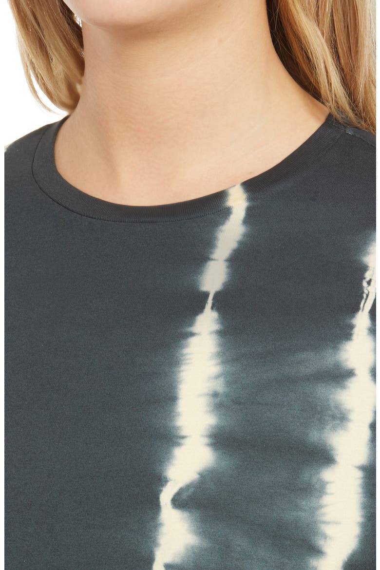 Forever Tie Dye Oversize T-Shirt, Alternate, color, BLACK AOP SIMPLE