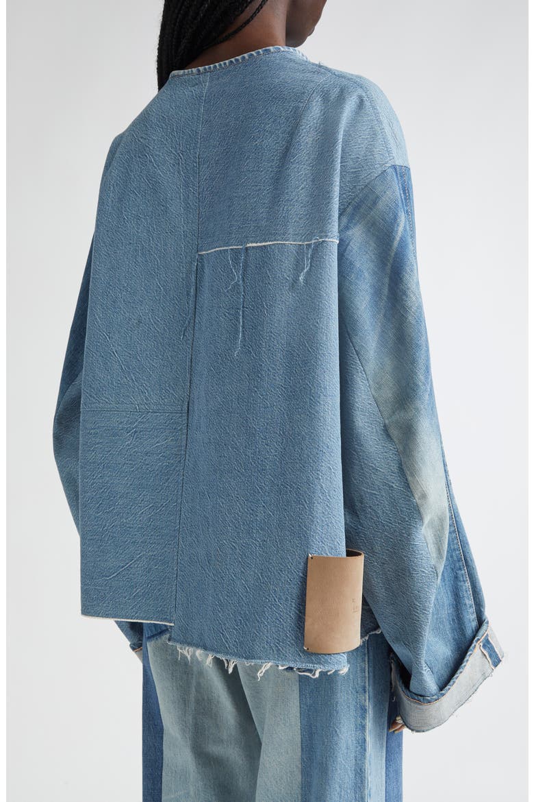 Remake Denim Military Mark II Jacket, Alternate, color, INDIGO