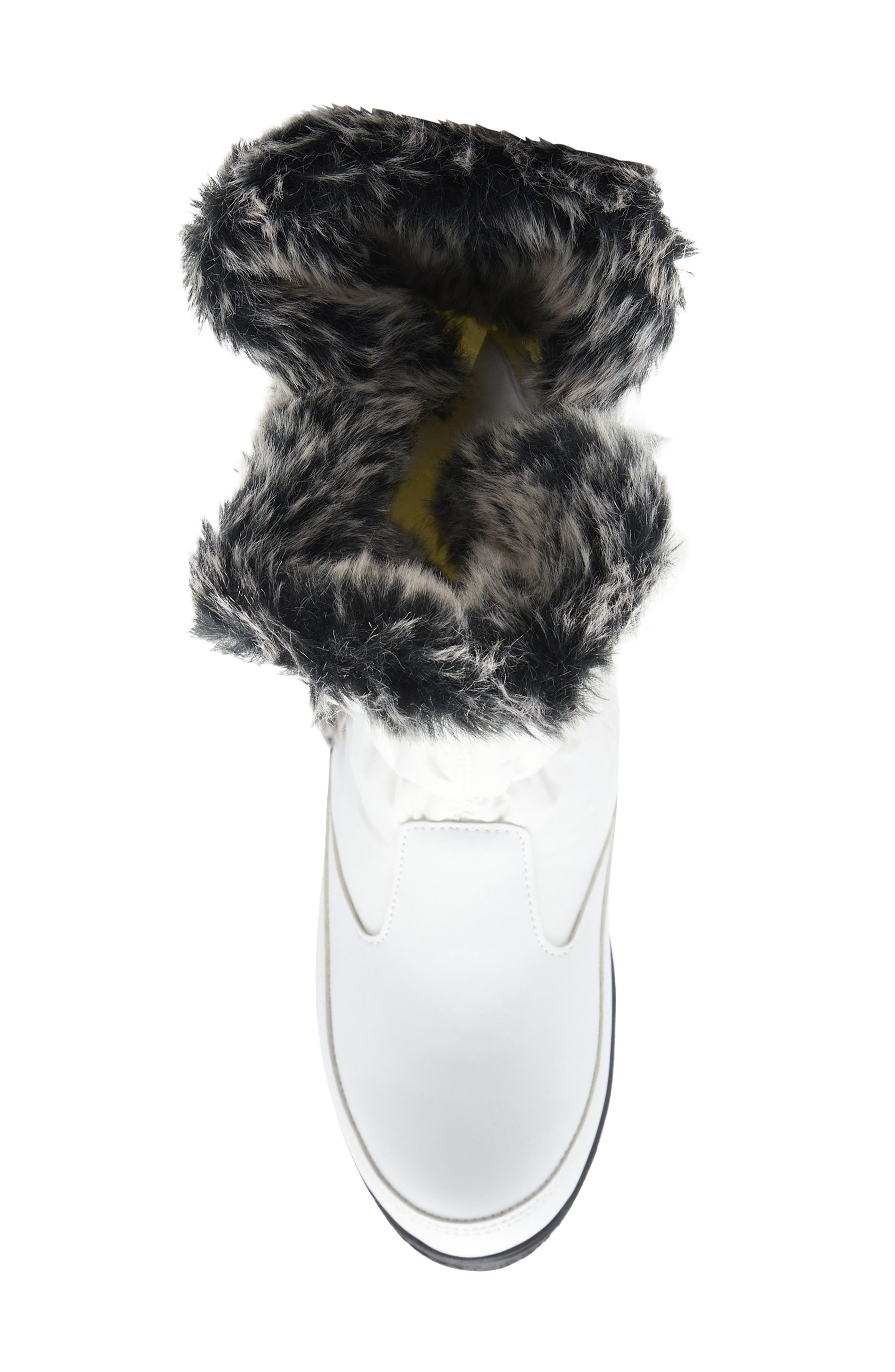 Flexus by Spring Step Citywalk Waterproof Faux Fur Lined Puffer Boot, Alternate, color, 