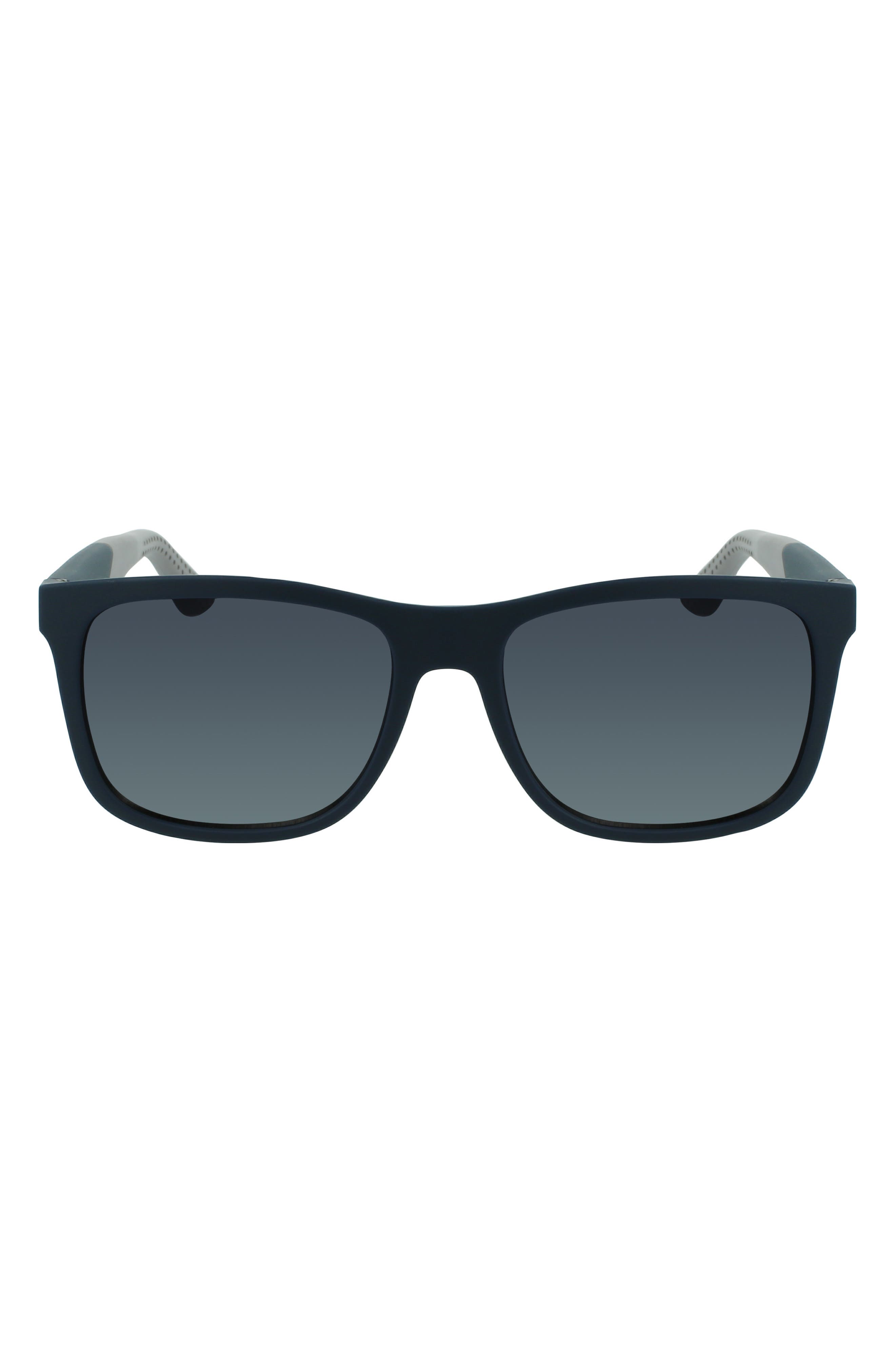 FERRAGAMO New Italian Lifestyle 55mm Rectangular Sunglasses