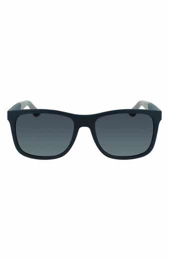 FERRAGAMO New Italian Lifestyle 55mm Rectangular Sunglasses
