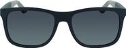 FERRAGAMO New Italian Lifestyle 55mm Rectangular Sunglasses