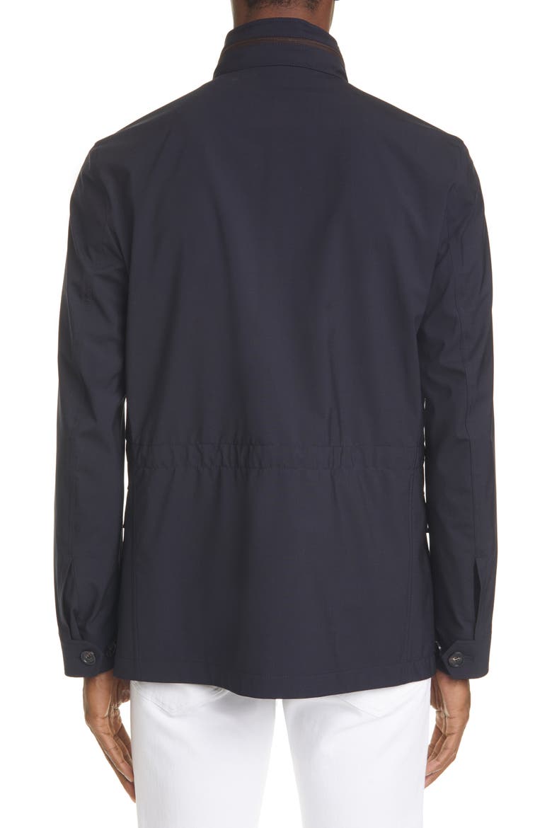 Trofeo Wool Field Jacket, Alternate, color, NAVY