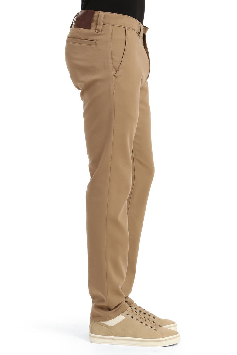 Verona Slim Fit Straight Leg Chino Pants, Alternate, color, KHAKI