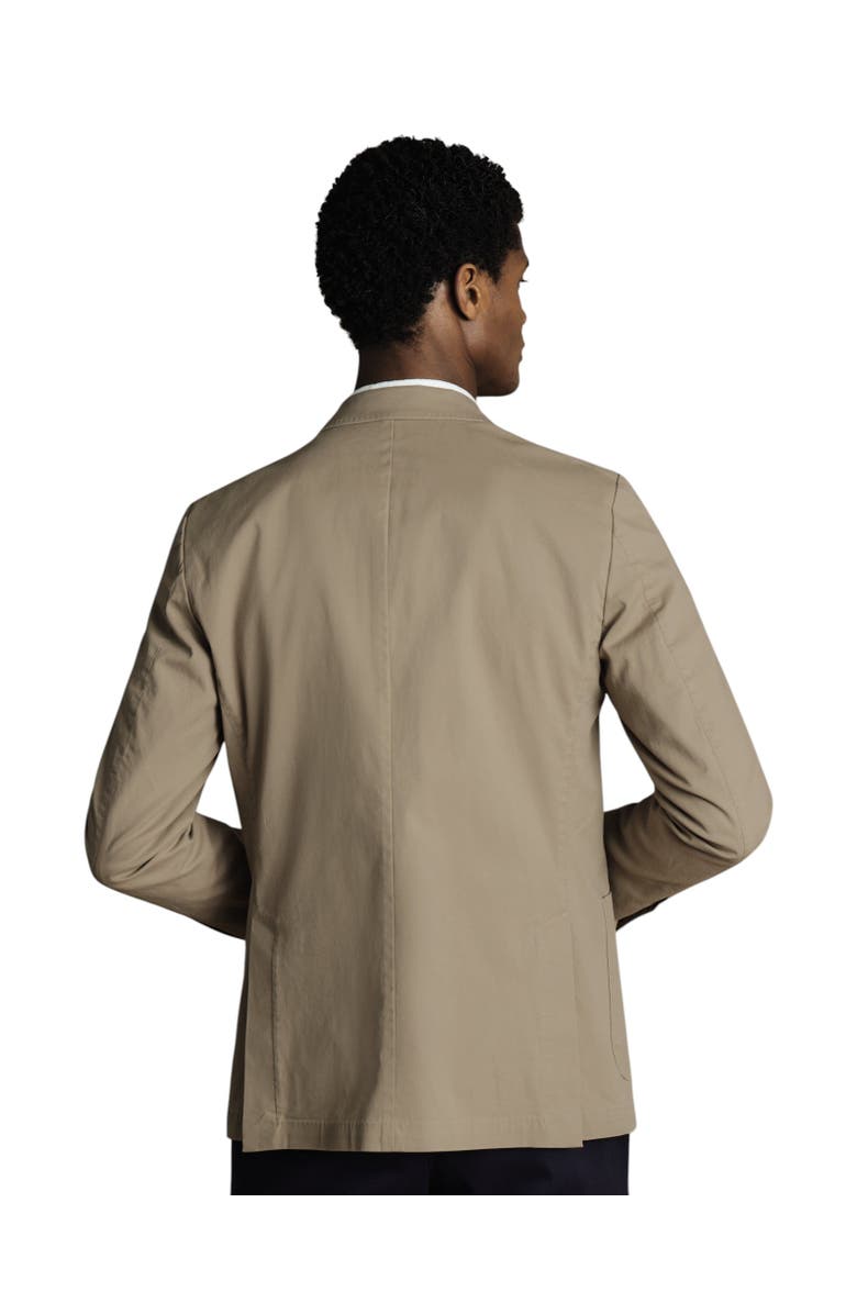 Charles Tyrwhitt Cotton Stretch Jacket, Alternate, color, Stone