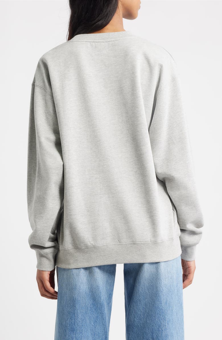 GOLDEN HOUR Eight Ball Collage Graphic Sweatshirt, Alternate, color, Heather Grey