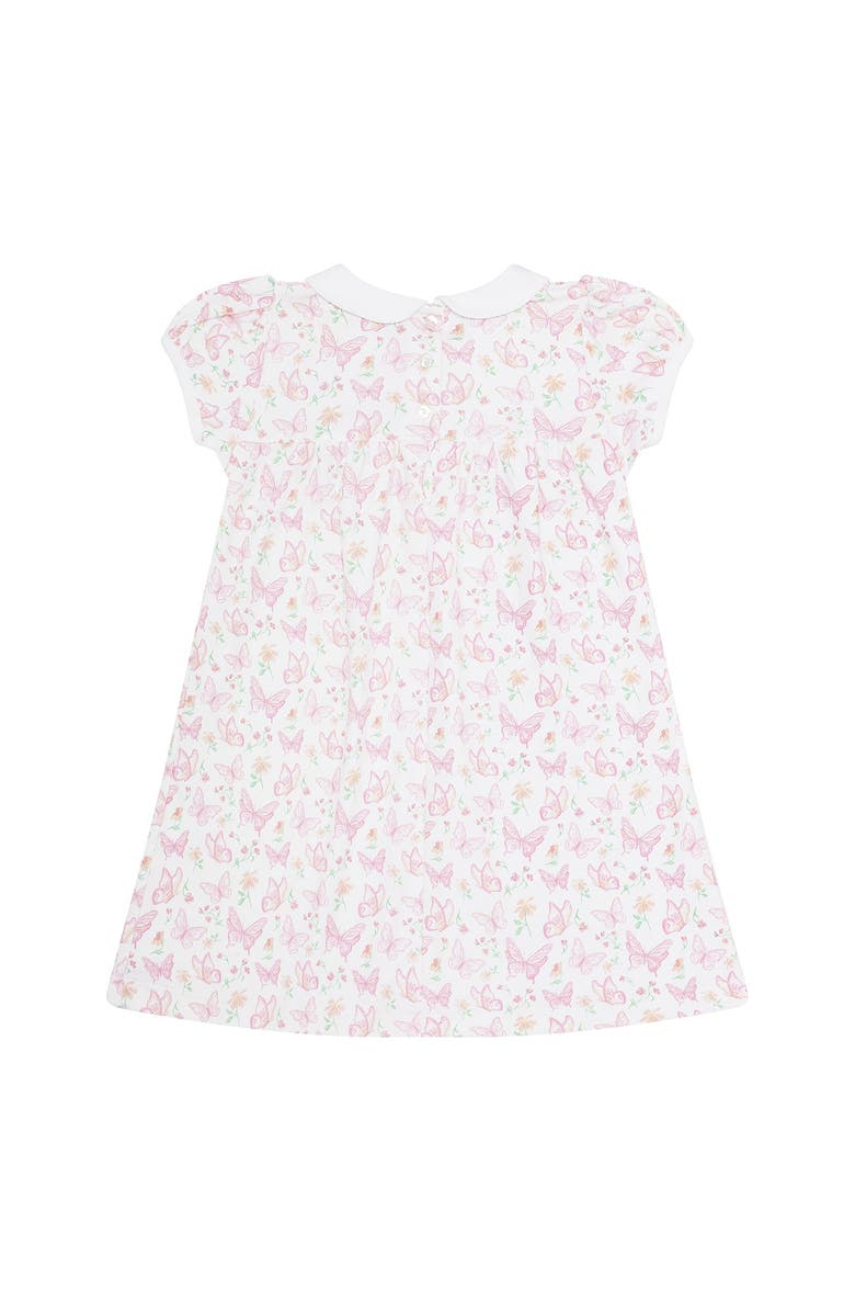 Nellapima Butterflies Print Playtime Dress - Toddler & Little Kid, Alternate, color, Pink