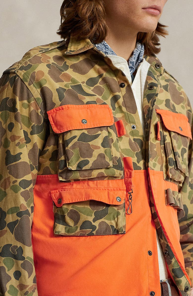Polo Ralph Lauren Camo Shirt Jacket, Alternate, color,