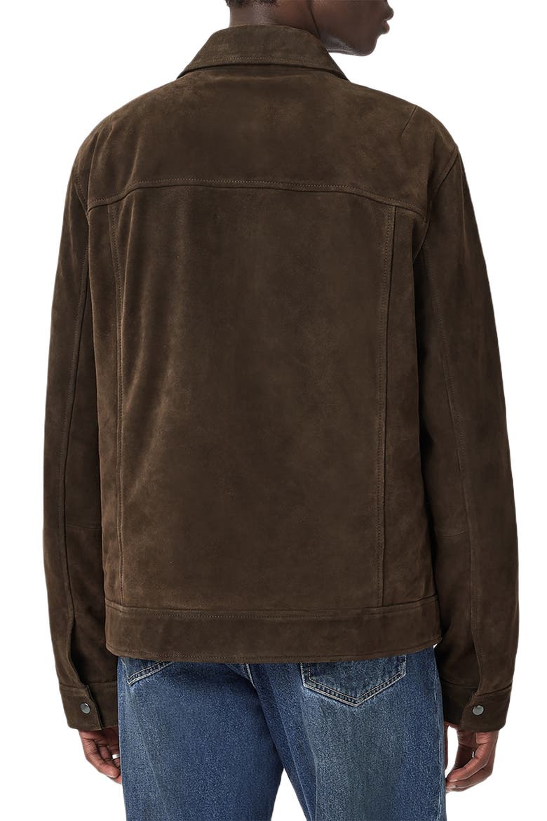 Rhone Suede Jacket, Alternate, color, COCOA BROWN