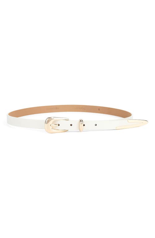 Ettika Liquid Metal Western Buckle Belt