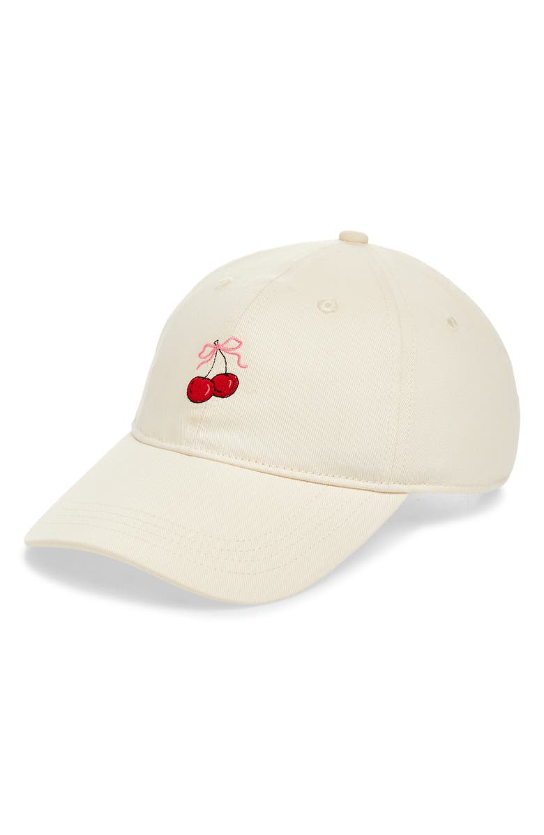 FRASIER STERLING Red Cherry Baseball Cap, Main, color,