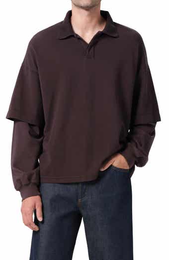 Curren Layered Piquè Polo