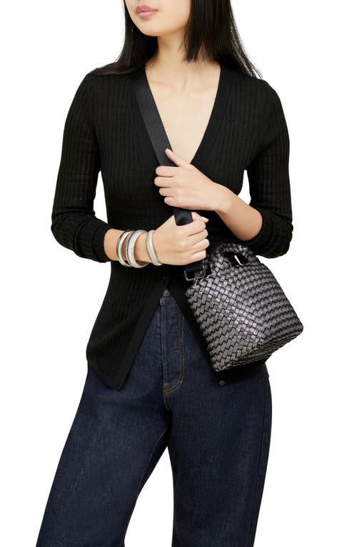 Shop Naghedi St. Barths Small Tote In Titanium
