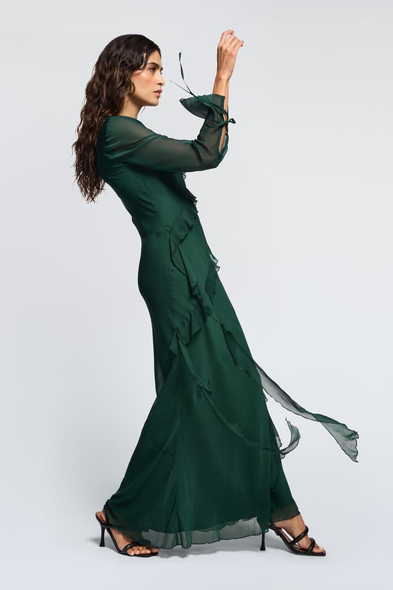 Circe Dress, Alternate, color, Dark Green