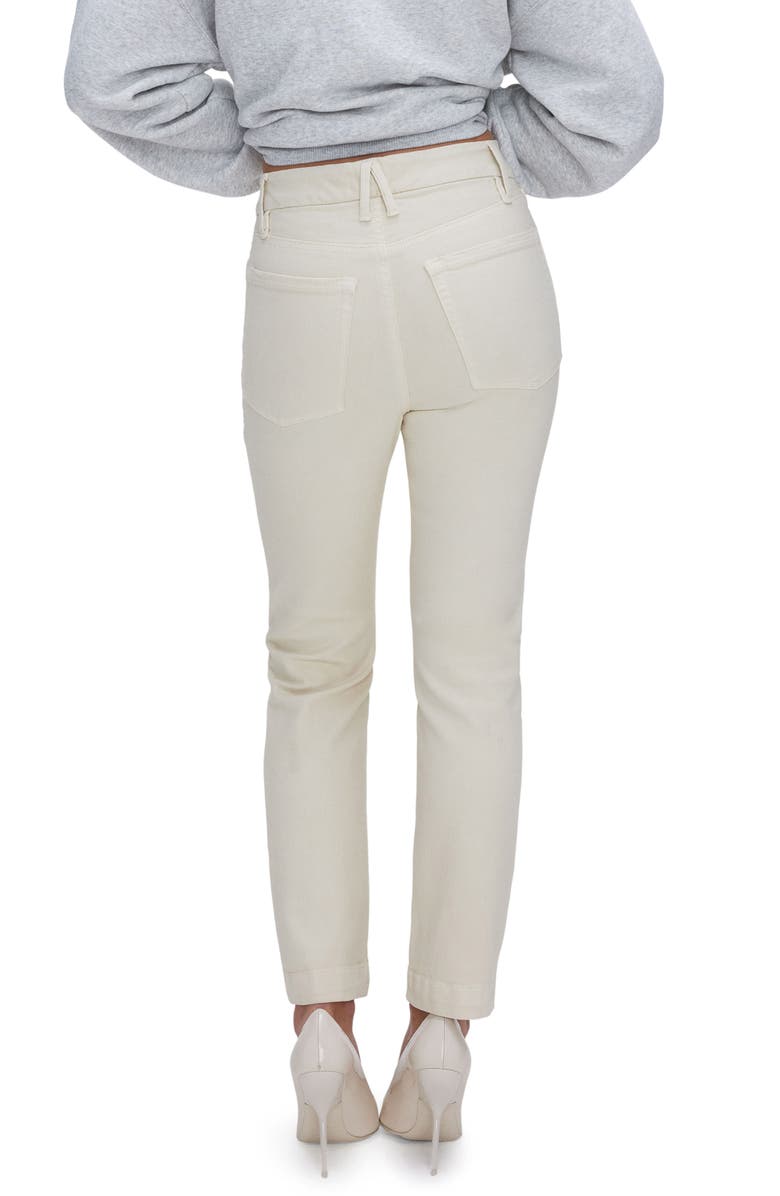 Good American Good Classic Slim Straight Leg Jeans, Alternate, color, 