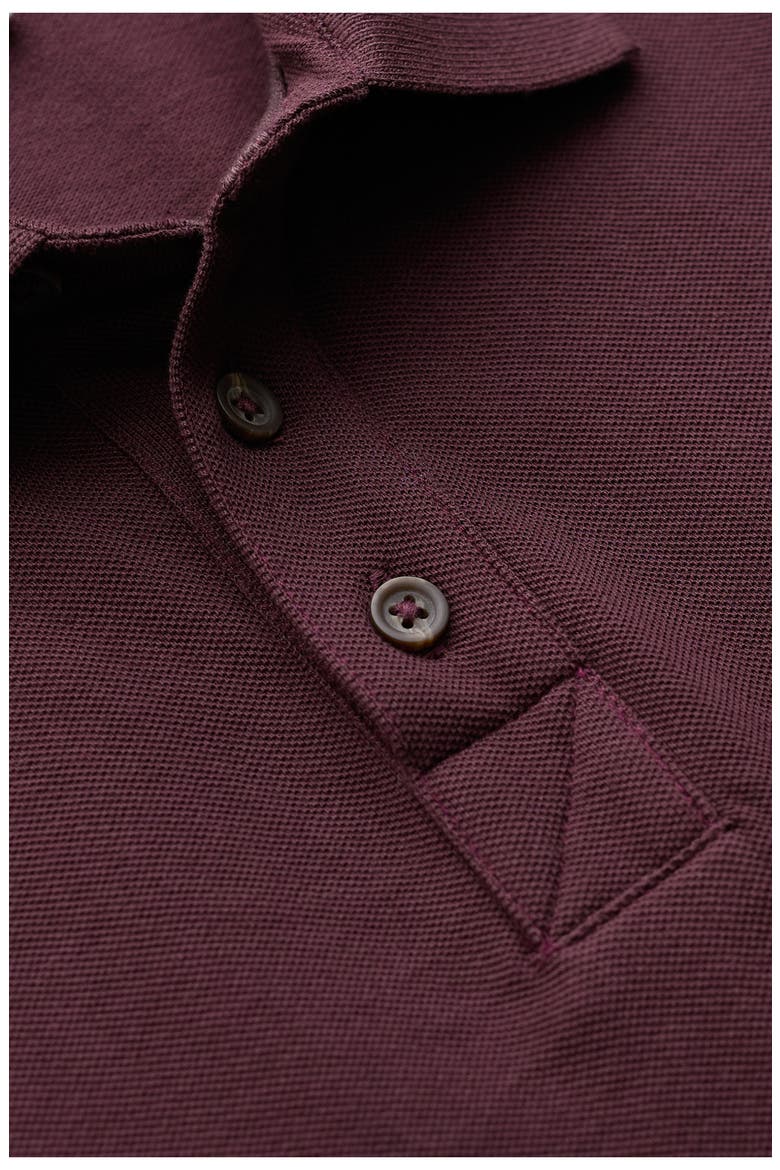 Balefire Organic Cotton Polo, Alternate, color, TIMBER