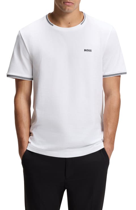 Taul Tipped Crewneck T-Shirt