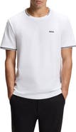 BOSS Taul Tipped Crewneck T-Shirt