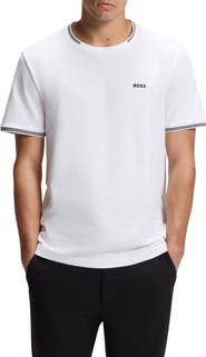 BOSS Taul Tipped Crewneck T-Shirt