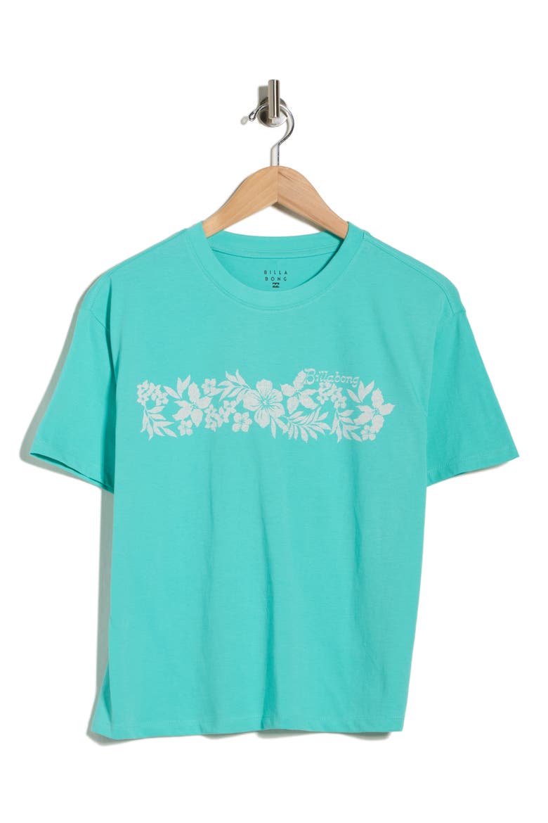 Wave Break Graphic T-Shirt, Alternate, color, TEAL
