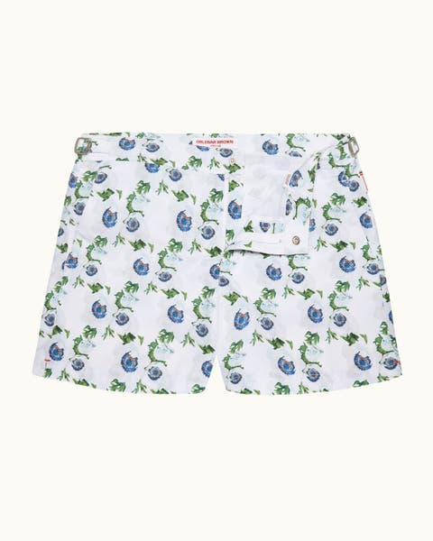 Setter Sarah Graham Coronaria Tailored-Fit Swim Shorts