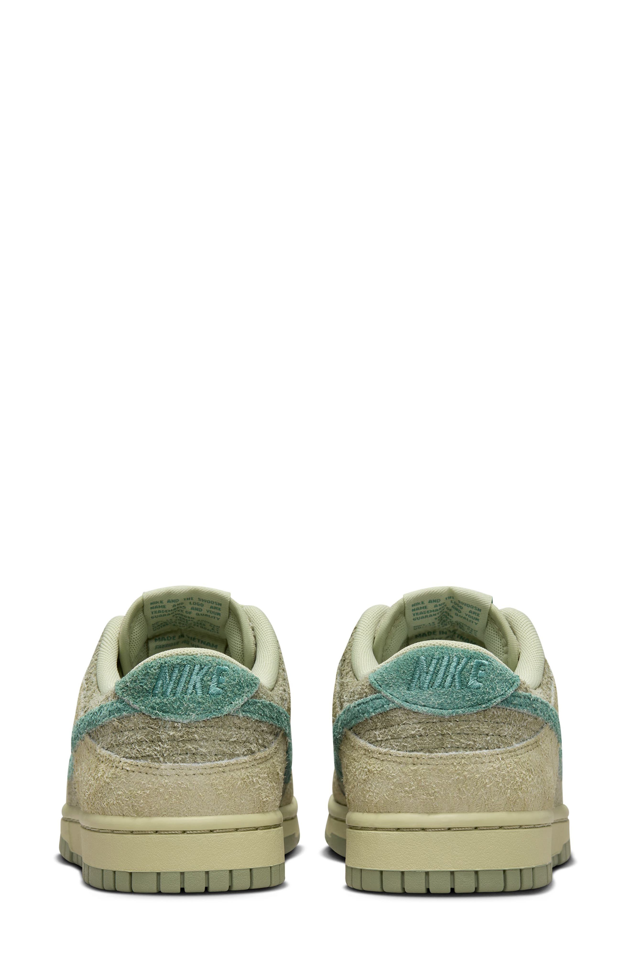 Nike Dunk Low Suede Basketball Sneaker, Alternate, color, 