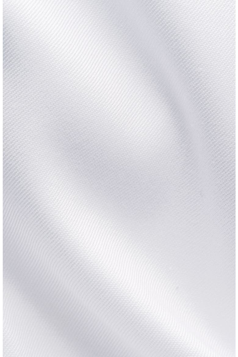 Contemporary Fit Organic Cotton Dress Shirt, Alternate, color, WHITE
