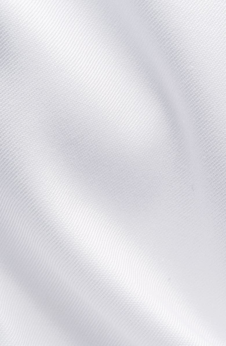 Eton Contemporary Fit Organic Cotton Dress Shirt, Alternate, color, White