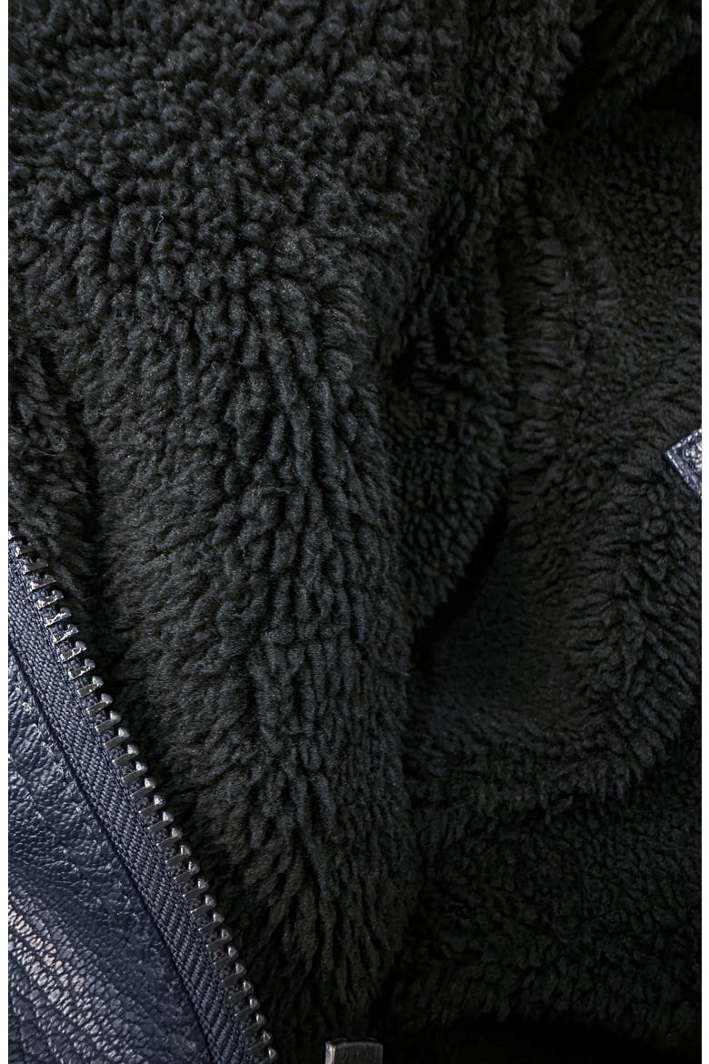 Knit Hood Jacket, Alternate, color, NAVY
