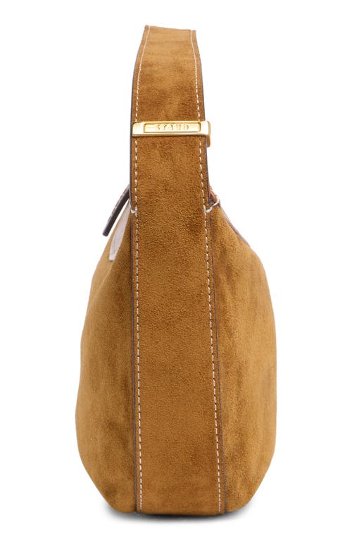 Staud Demy Convertible Leather Shoulder Bag In Brown