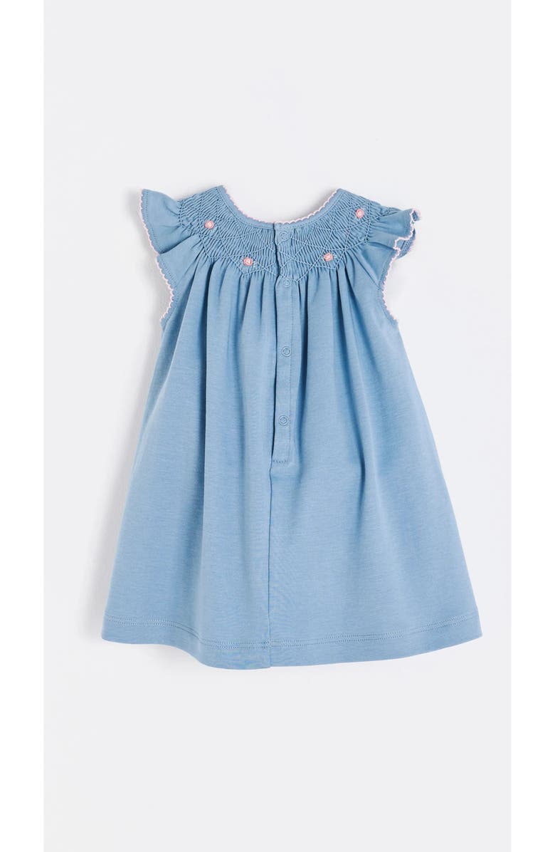 Babycottons Peony Dress for Infant, Alternate, color, Light-Blue