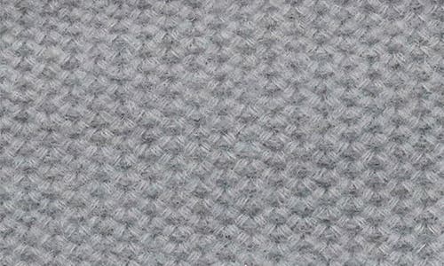 Portolano Honeycomb Stitch Cashmere Headband In Gray