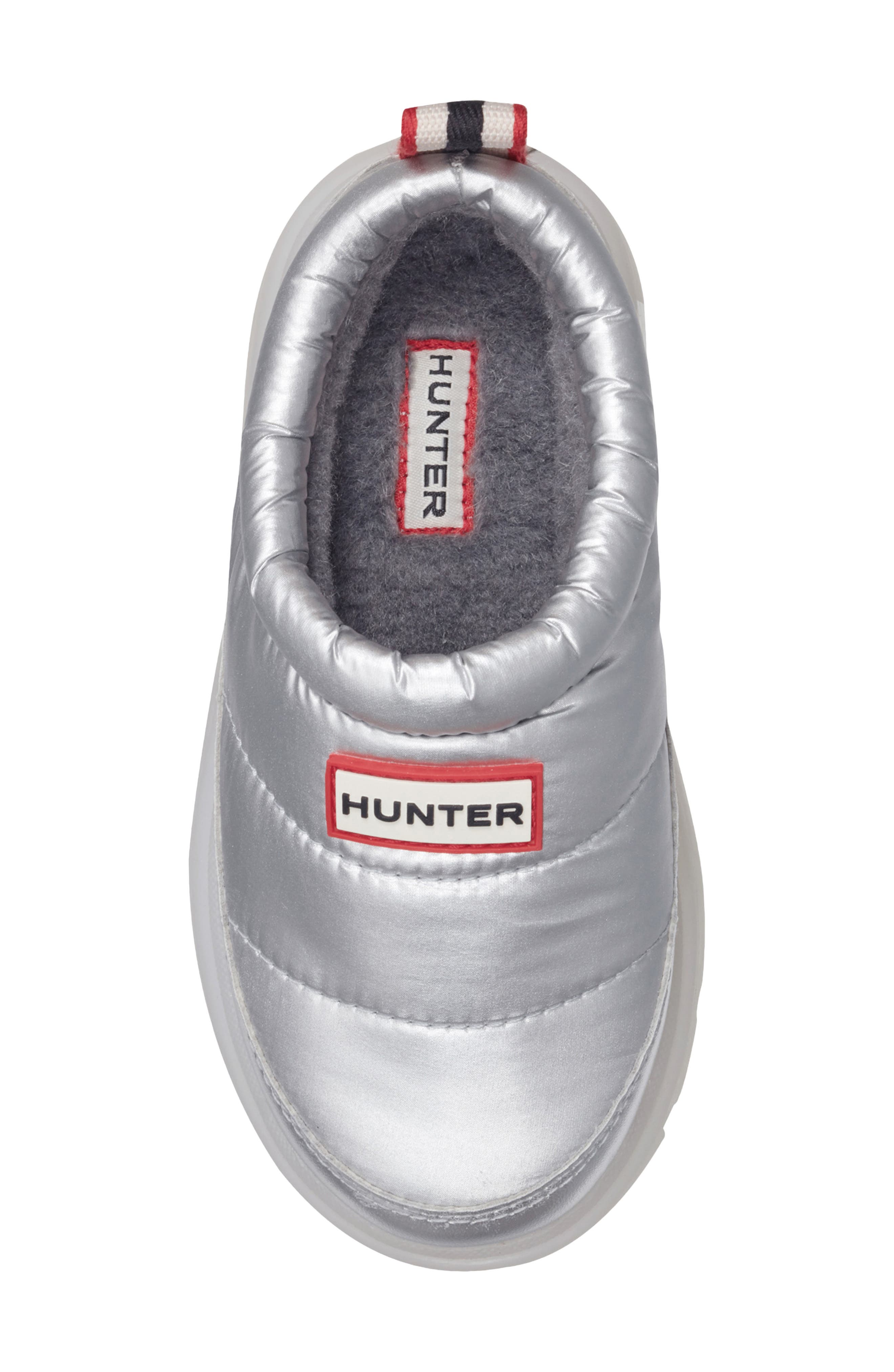 Hunter Codys Puffer Sneaker, Alternate, color, Silver