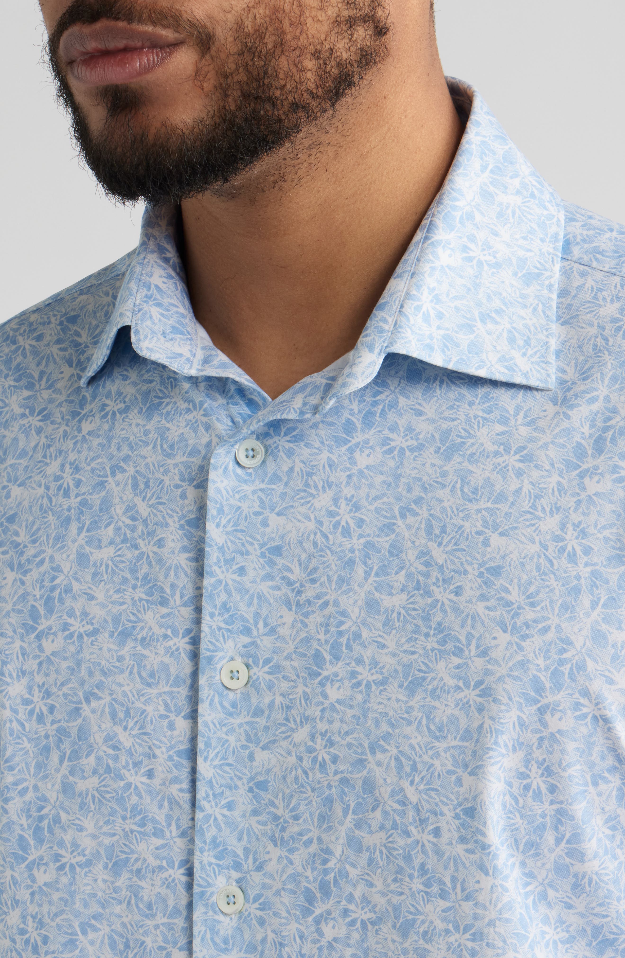 James OoohCotton Floral Button-Up Shirt - image 2
