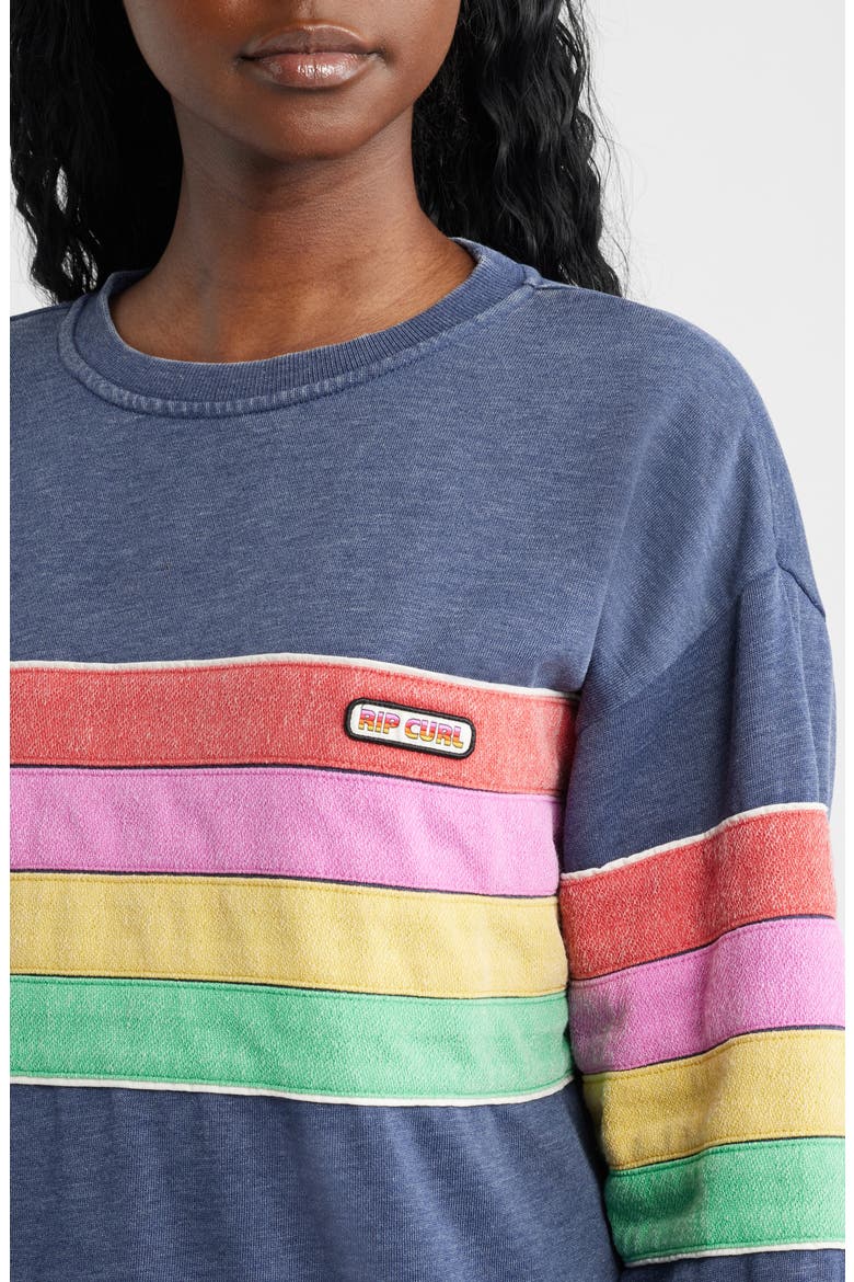 Surf Revival Relaxed Sweatshirt, Alternate, color, DARK NAVY