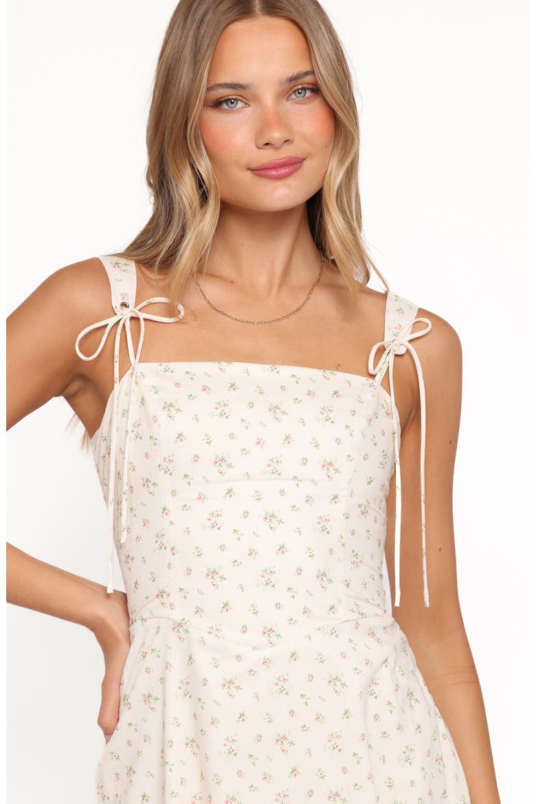 Clarissa Midi Dress, Alternate, color, WHITE BETTY