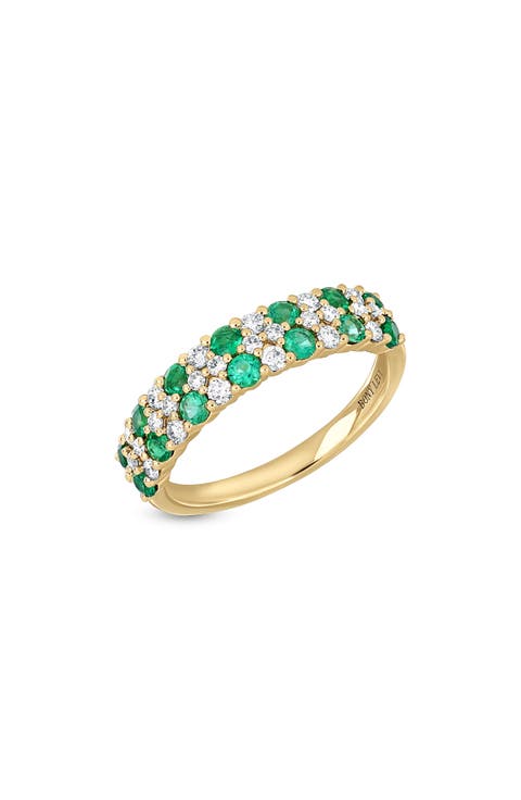 El Mar Gemstone Band Ring