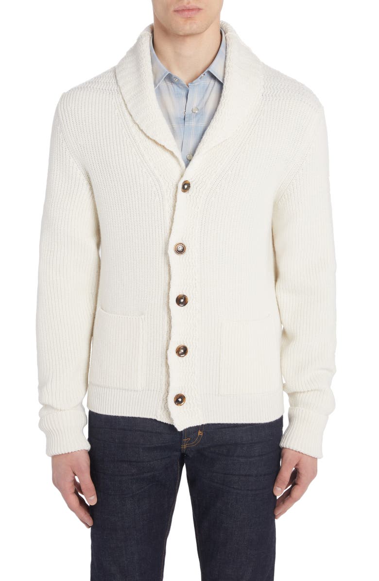 TOM FORD Shawl Collar Cashmere Cardigan, Main, color,