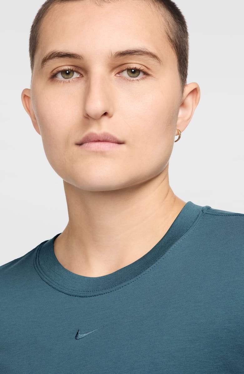 Nike Sportswear Club Chill Knit Mod Crop T-Shirt, Alternate, color, 