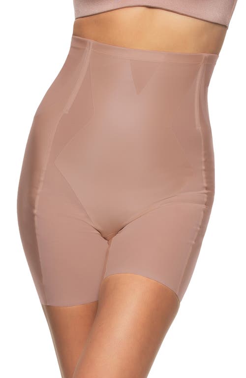 Felina Uplifted Shaper Shorts In Rose Tan