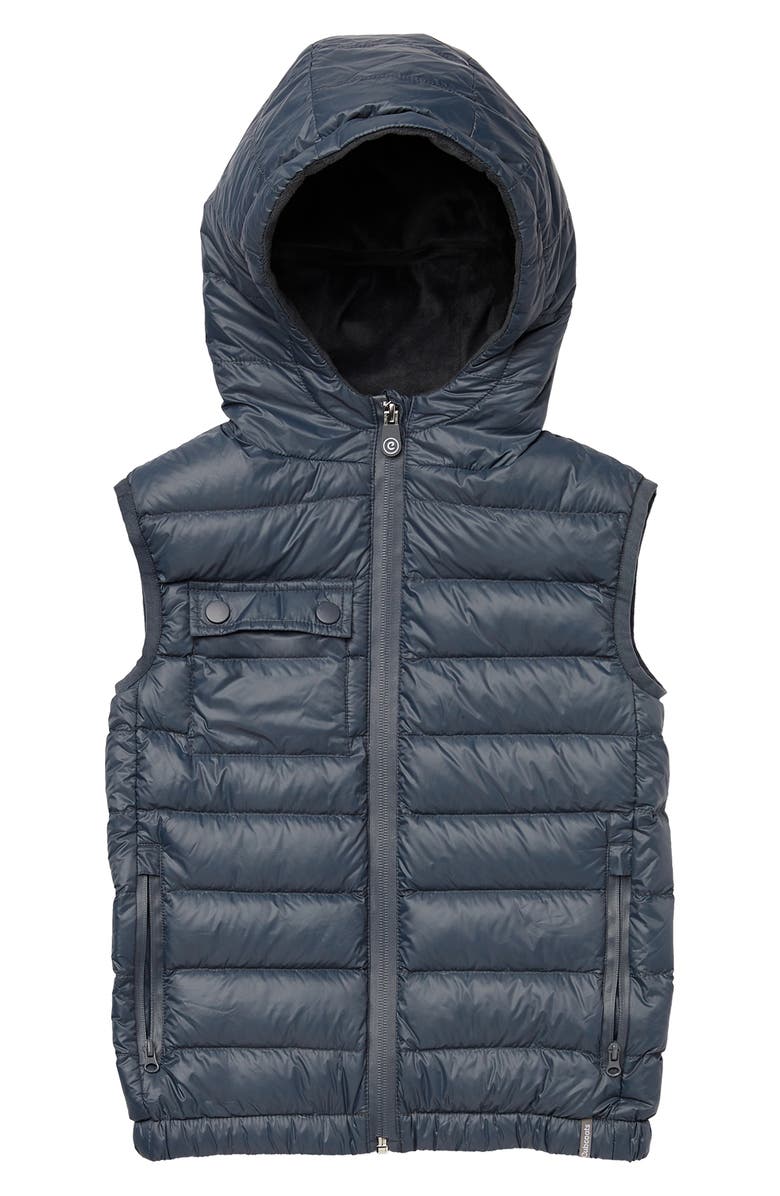 Cubcoats Pimm 2-in-1 Stuffed Animal & Hooded Down Vest, Alternate, color,