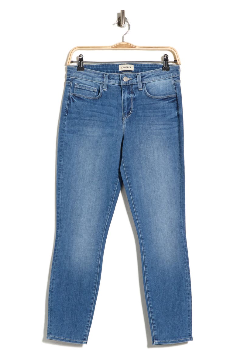 Frankie Low Rise Crop Skinny Jeans, Alternate, color, HANSON