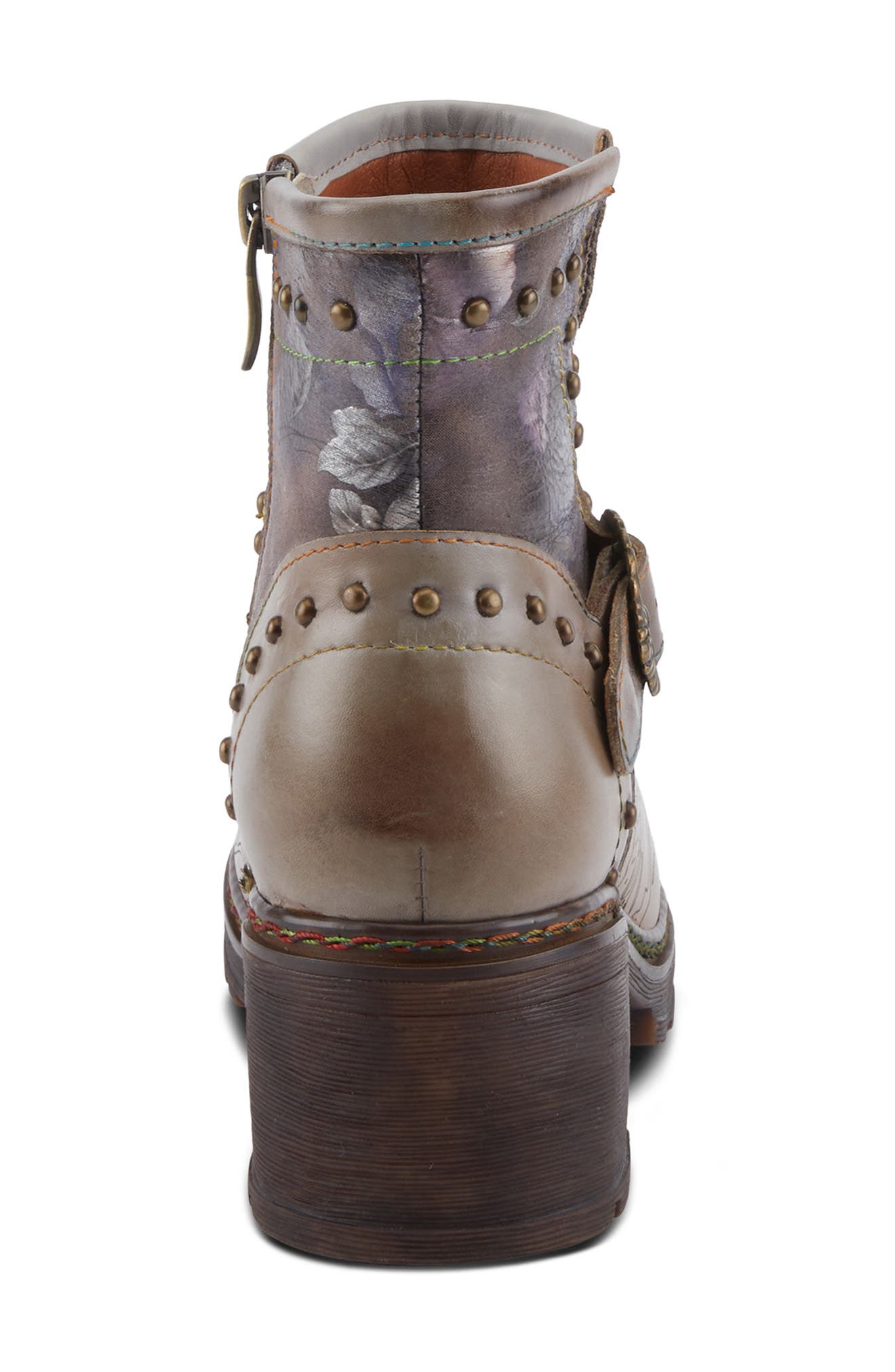 L'Artiste by Spring Step Branchout Platform Bootie, Alternate, color, Grey Multi